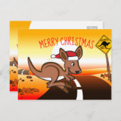 クリスマス退場 シーズンポストカード (正面/裏面)