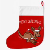 クリスマス退場 ラージクリスマスストッキング (裏面)
