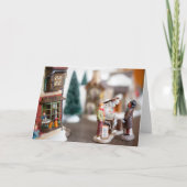 クリスマス通りミニチュアビレッジ シーズンカード (正面)