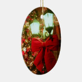 「クリスマス通りランプ」オーナメント セラミックオーナメント (右)