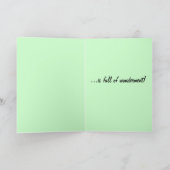 クリスマス遊の木のコルギにいる シーズンカード (内部)