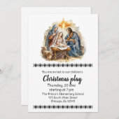 クリスマス遊招待状 招待状 (正面/裏面)