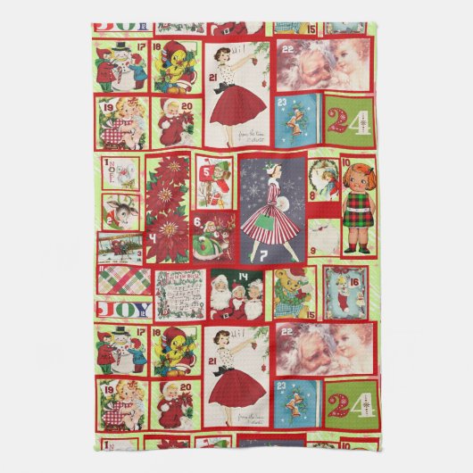 クリスマス過去のキッチンタオル キッチンタオル (縦)