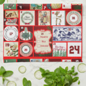 クリスマス過去のキッチンタオル キッチンタオル (折り畳み)