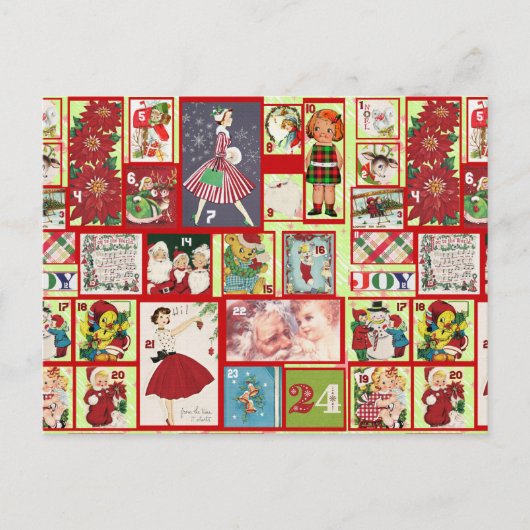 クリスマス過去はがき ポストカード (正面)