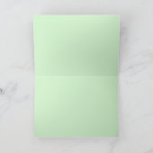 クリスマス過去グリーティングカード カード (内部)