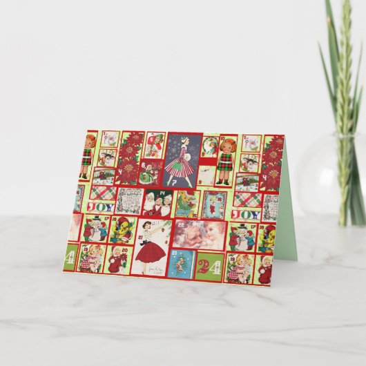 クリスマス過去グリーティングカード カード (正面)