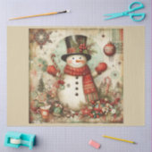 クリスマス過去デザインシリーズ14 薄葉紙 (クラフト)