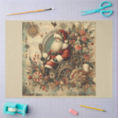 クリスマス過去デザインシリーズ21 薄葉紙 (クラフト)