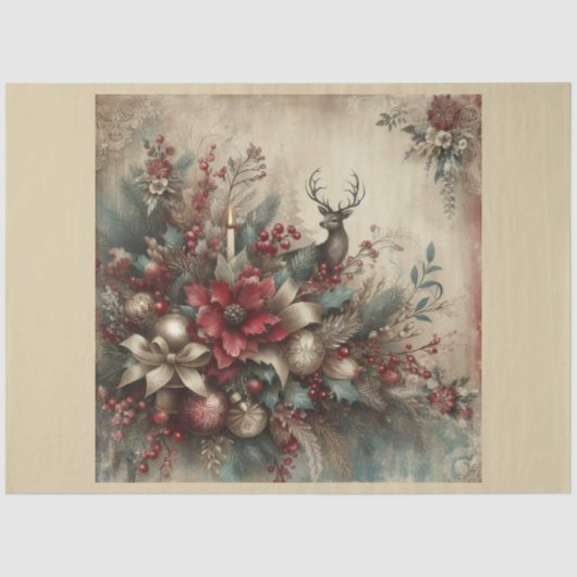 クリスマス過去デザインシリーズ25 薄葉紙 (正面)