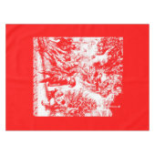 クリスマス過去プリント テーブルクロス (正面(横))