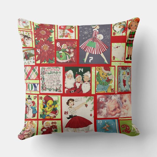 クリスマス過去枕 クッション (裏面)