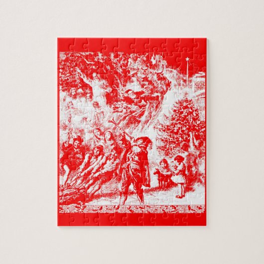 クリスマス過去 ジグソーパズル (縦)