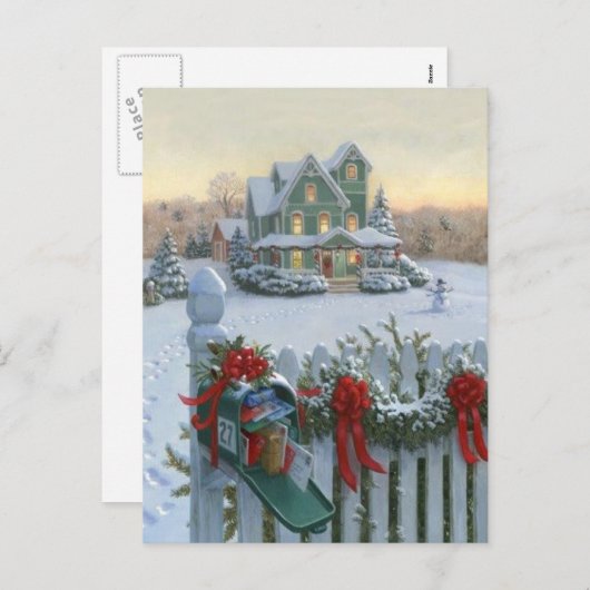クリスマス配信 シーズンポストカード (正面/裏面)