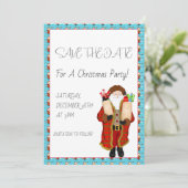 クリスマス酒を飲むサンタ セーブザデート (スタンド正面)