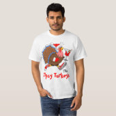 クリスマス酔いトルコ(Martini) Tシャツ (正面フル)