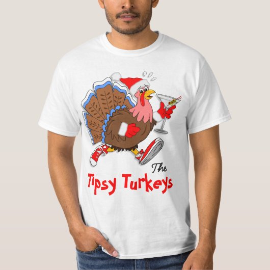 クリスマス酔いトルコ(Martini) Tシャツ (正面)