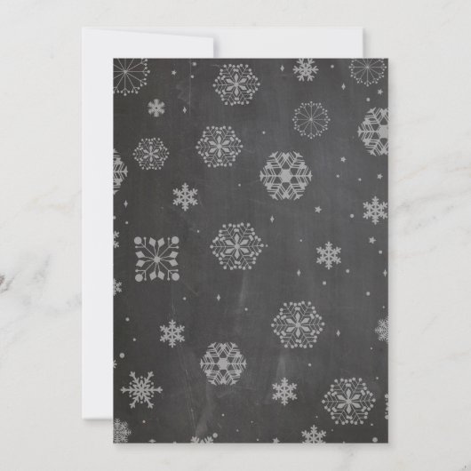 クリスマス醜いセーターのジャンパーパーティーディナー招待状 招待状 (裏面)