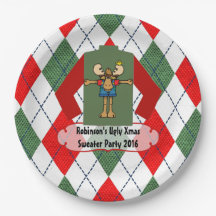 クリスマス醜いセーターパーソナライズされたパーティー