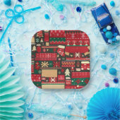 クリスマス醜いセーター7 ペーパープレート (パーティー)