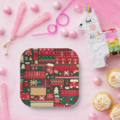 クリスマス醜いセーター7 ペーパープレート (パーティー)