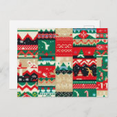 クリスマス醜いセーター8 シーズンポストカード (正面/裏面)
