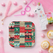 クリスマス醜いセーター8 ペーパープレート (パーティー)