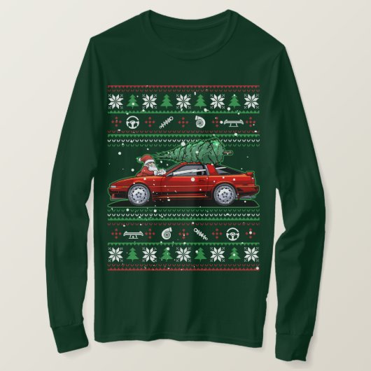 クリスマス醜いトヨタのスープラMK3ギフト！ Tシャツ (デザイン正面)