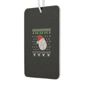 クリスマス野球 カーエアーフレッシュナー (左)