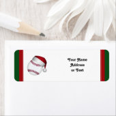 クリスマス野球 ラベル (インサイチュ)