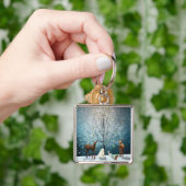 クリスマス野生生物 キーホルダー (手)