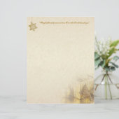 クリスマス金ゴールドギフトボックス文房具 (スタンド正面)