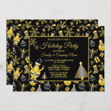 クリスマス金ゴールドサンタ雪だるまストッキングギフトパターン