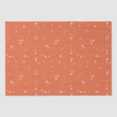 クリスマス金ゴールドスターフェスティバルモダンウィンターホリデーズ 薄葉紙 (正面)