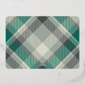 クリスマス金ゴールドメリーレターJOY PEACE LOVE写真 箔シーズンカード (裏面)