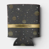 クリスマス金ゴールド玉 缶クーラー (裏面)