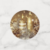 クリスマス金ゴールド コンフェッティ (スモール正面)