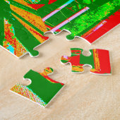 クリスマス鉄道 ジグソーパズル (側面)