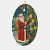 クリスマス鐘のオーナメント セラミックオーナメント (左)