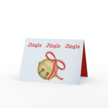 クリスマス鐘の挨拶状