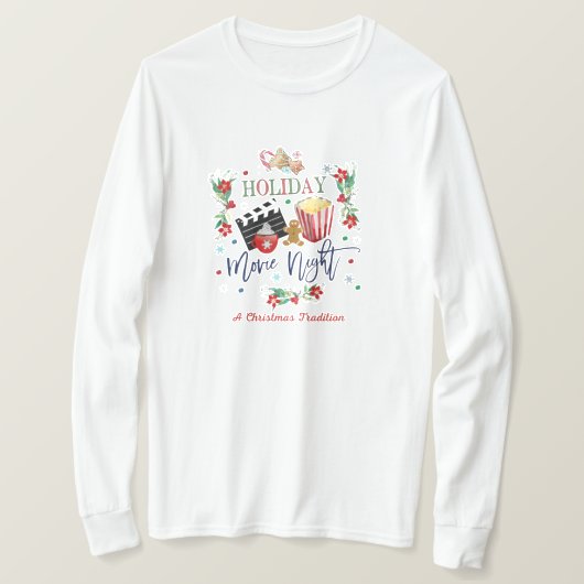 クリスマス長袖Tシャツ Tシャツ (デザイン正面)