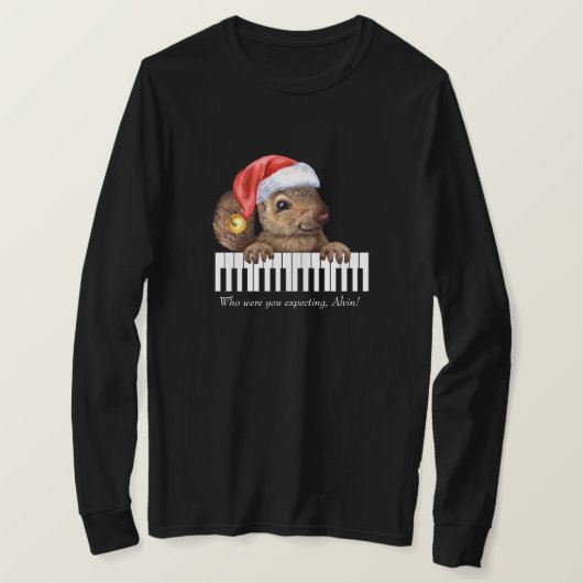クリスマス長袖Tシャツ Tシャツ (デザイン正面)
