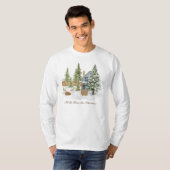 クリスマス長袖Tシャツ Tシャツ (正面フル)