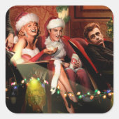 クリスマス間奏曲 スクエアシール (正面)