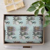 クリスマス間抜けグースフェラルラクーン 薄葉紙 (ギフト)