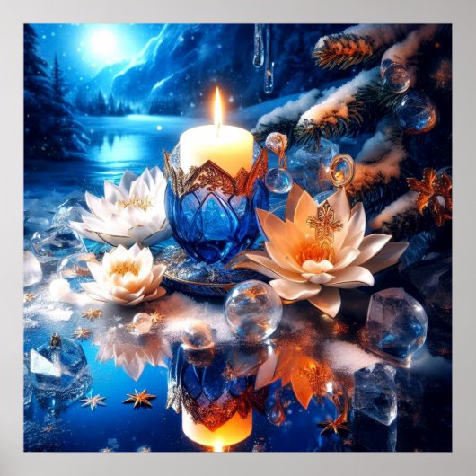 クリスマス降臨ポスター ポスター (正面)