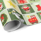 クリスマス降臨暦カウントダウン ラッピングペーパー (ロールコーナー)