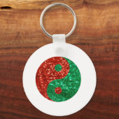 クリスマス陰陽 キーホルダー (正面)