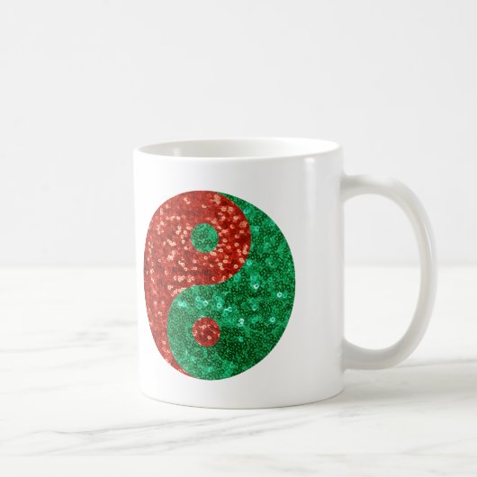 クリスマス陰陽 コーヒーマグカップ (右)