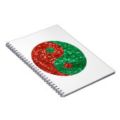 クリスマス陰陽 ノートブック (右側)